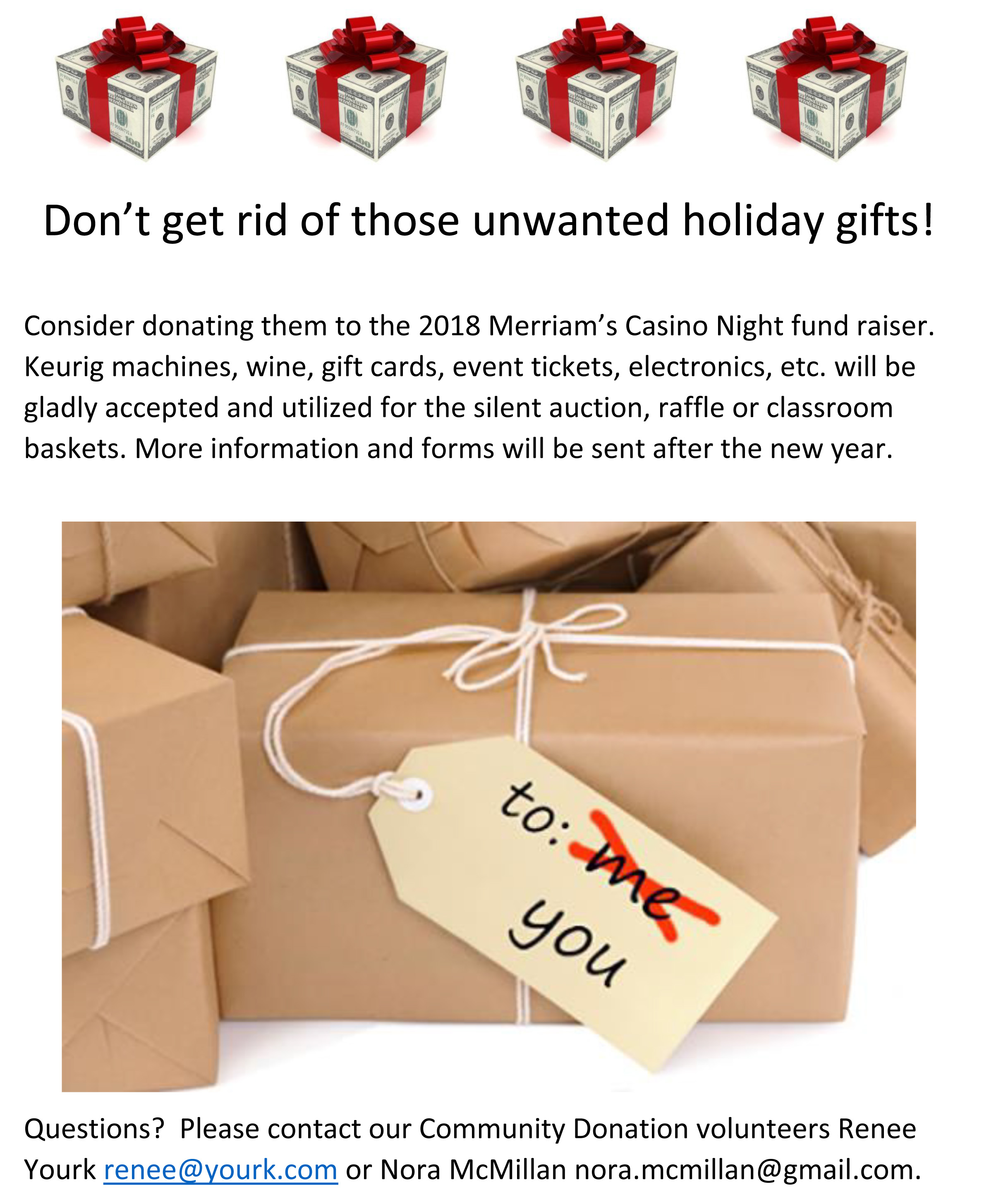 donations gifts