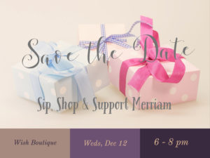 Sip, Shop, & Support Merriam @ Wish Boutique @ Wish Boutique | Acton | Massachusetts | United States
