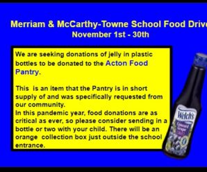 Food Drive Continues!