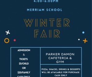 Merriam Winter Fair – Sat Feb 4, 4-6:00pm