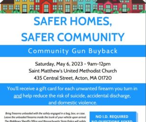 Community Gun Buyback-  May 6, 9-12