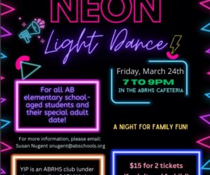 NEON Light Dance – Friday 3/24,  7-9pm